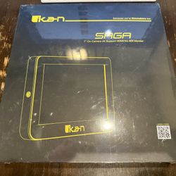 7" 4K Camera Field Monitor – Ikan SAGA S7C (New in Box)