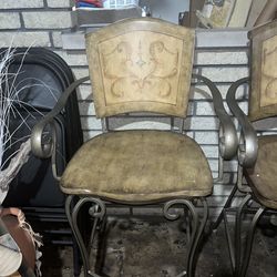 Antique swivel stools