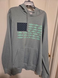 Columbia Fish Flag Graphic Hoodie XXL