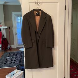 Hart, Schaffner and Marx, pure virgin wool overcoat