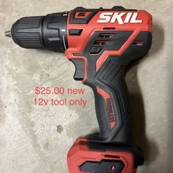 SkiL Drill New $25.00  Brushless V12