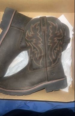 Steel toe wolverine boots