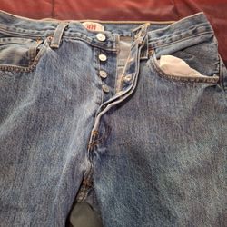 Levi 501 Vintage Jeabs Tag34x32 Actual33x31