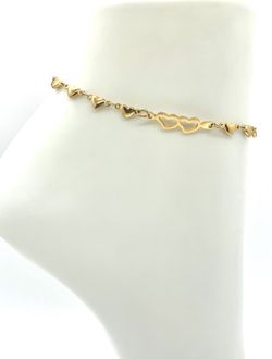 Anklet Stainless Steel 18K Gold Plated