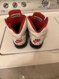 Jordan 5 Retro Fire Red- Mens size 10