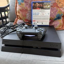 Ps4 Consola PlayStation 4 With One DualShock Wireless Controller Like New One Game All Cables Percent For Gaming For Years 