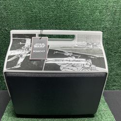 Star Wars X Igloo Black & White Classic Cooler New With Tags 14QT. 