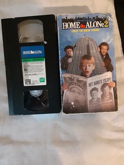 Home Alone &2 Lost in NewYork VHS