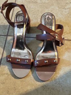 Ted Baker Brown Heeled Sandals