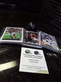 Atlanta Falcons football cards stickers swag collectibles