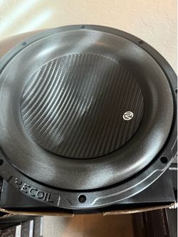 12” subwoofer