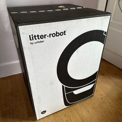 Whisker Litter Robot 4 Black Brand New 