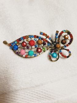 Bride and Hair pin with Swarovski Crystal's.