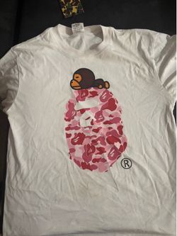 BAPE ABC Camo Milo white , pink