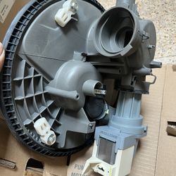 Whirlpool Pool Dishwasher Pump & Motor