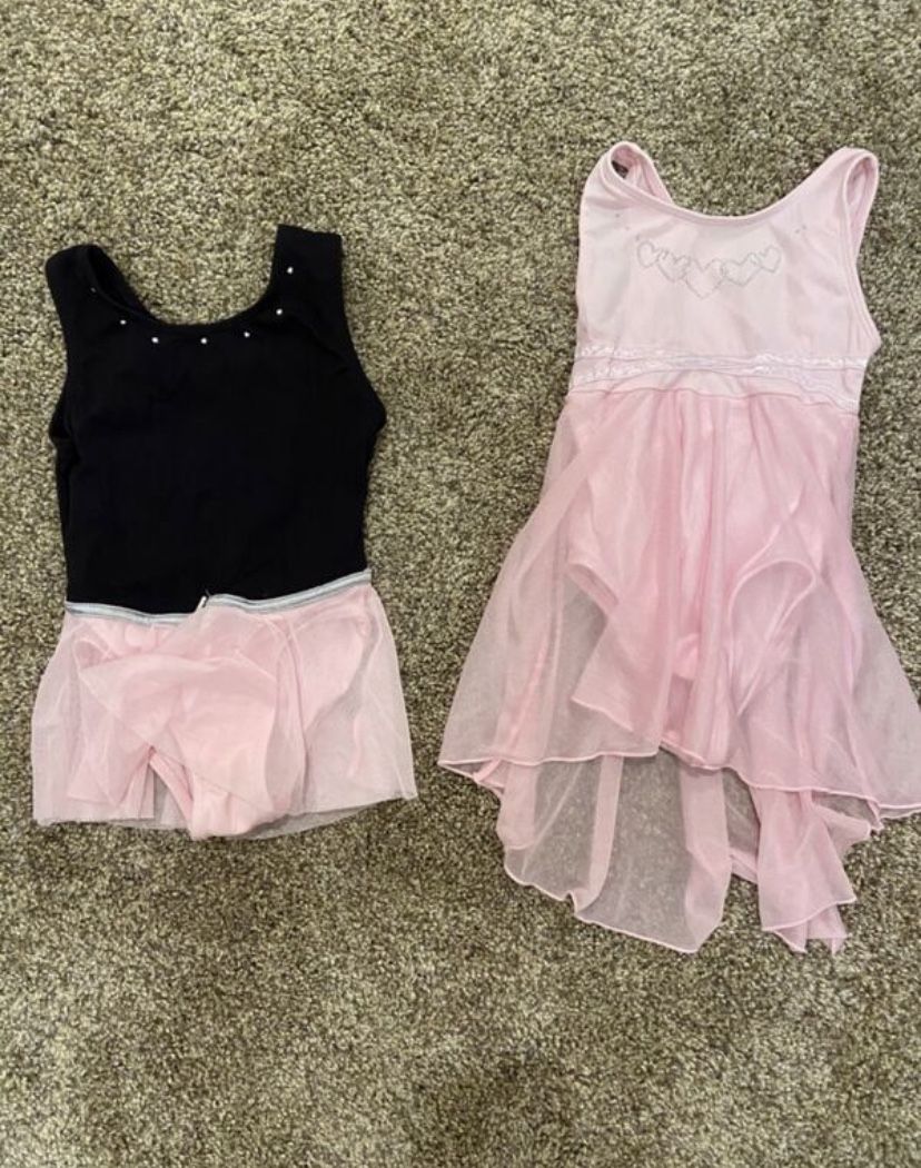 Toddler girls size 4-5 gymnastics/ dance leotard lot
