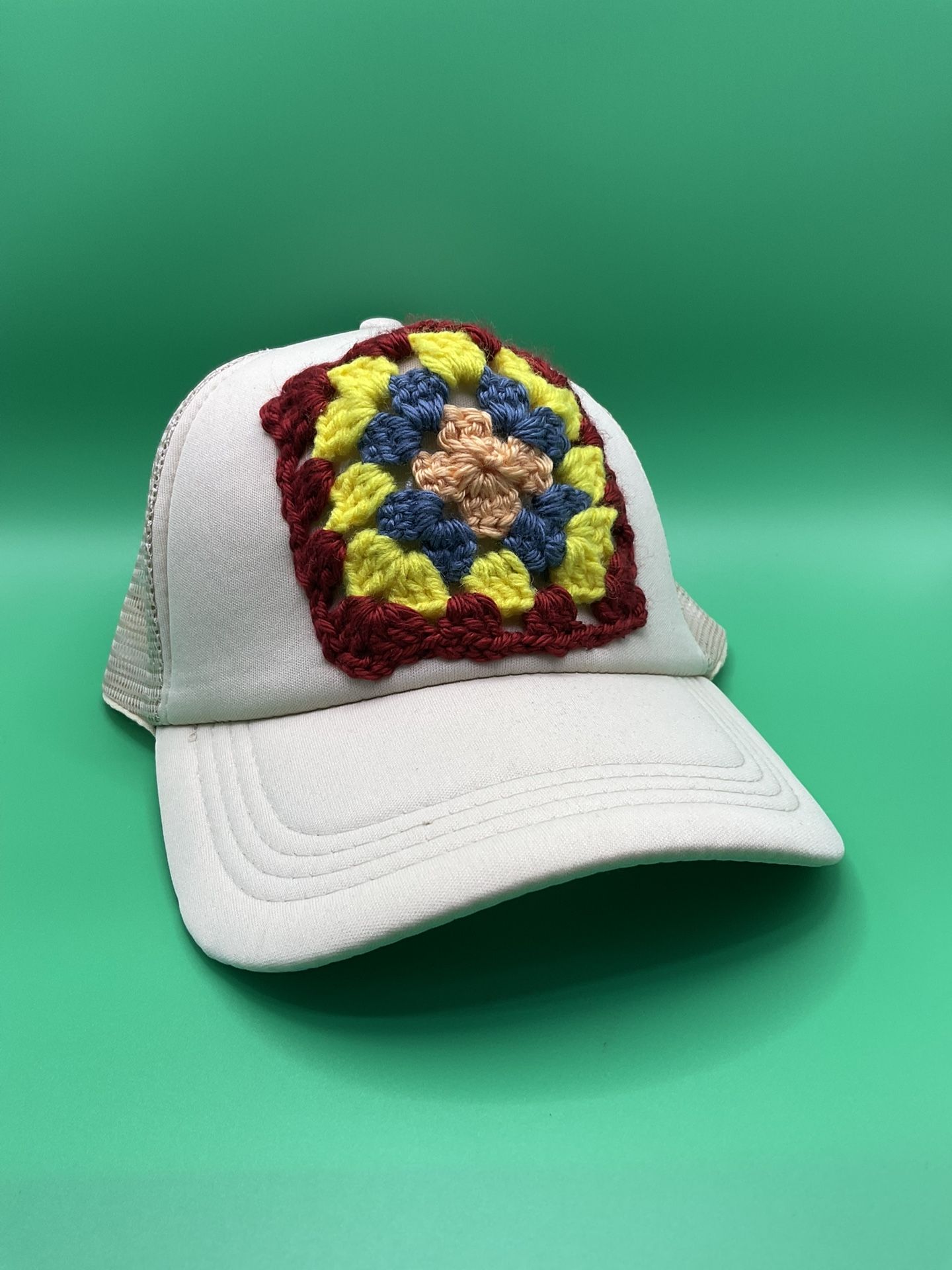 Crochet Trucker Hat