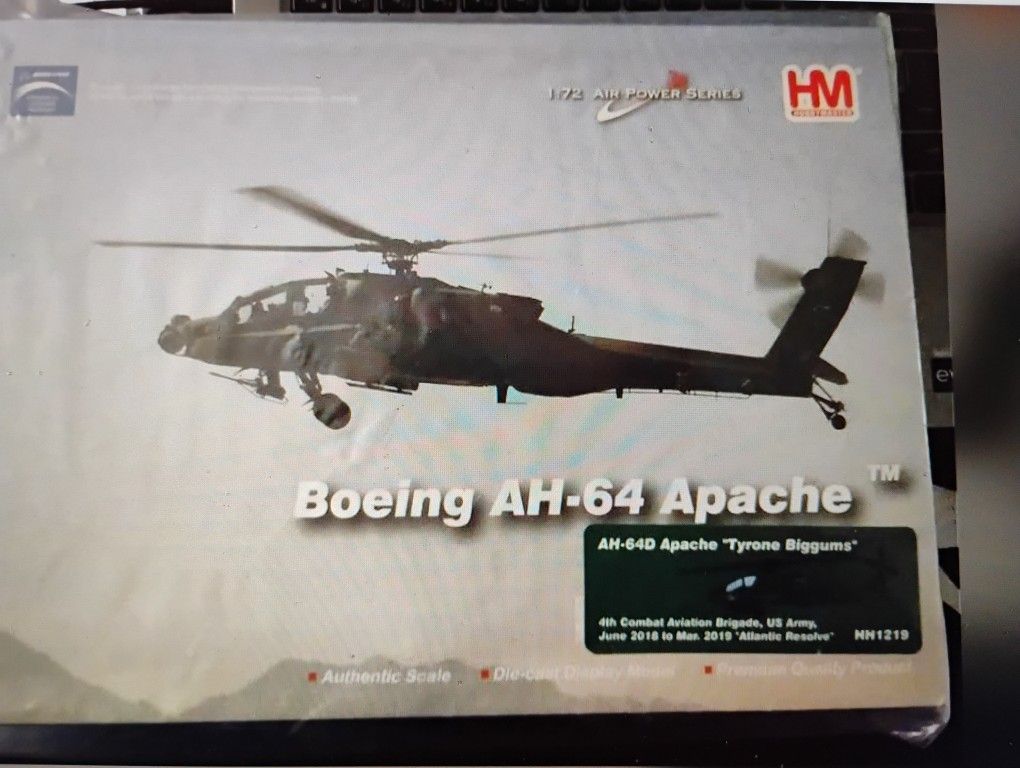 Hobbymaster Boeing AH-64 Tyrone Biggums