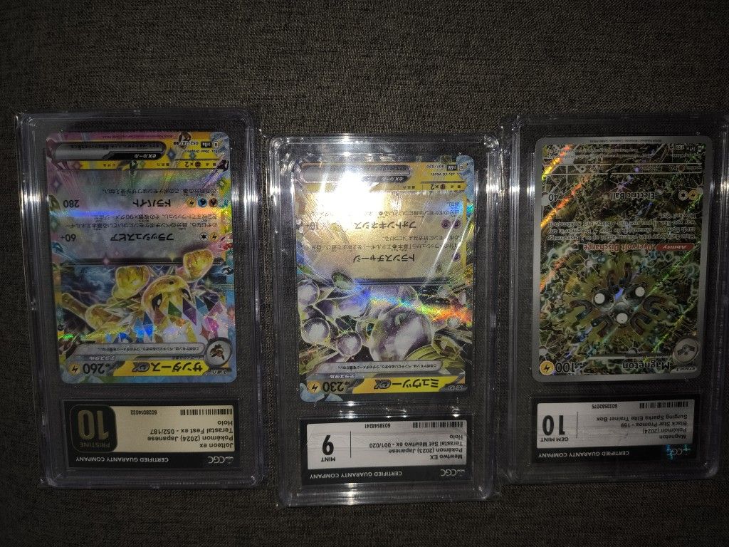 POKEMON GRADED SLABS