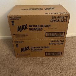 Ajax Oxygen Bleach Cleanser Box 24-21oz