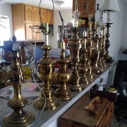 Brass Lamps