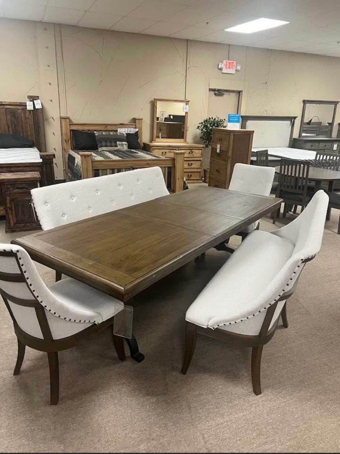 Dining Set W/ Buffet Table