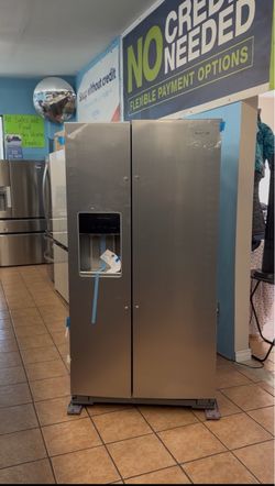 Whirlpool 36”W 28.7 Cu.Ft. Side by Side Refrigerator