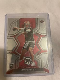 2022 Panini Mosaic Brock Purdy Rookie Card