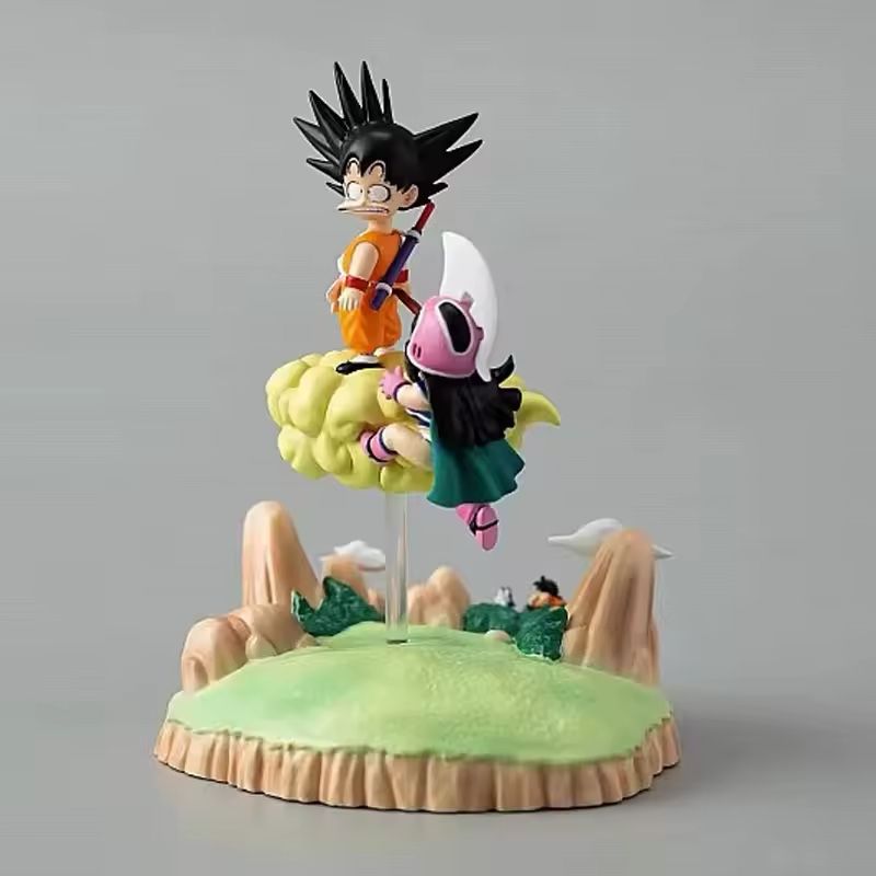 Anime Dragon Ball Figures Goku Figurine Chichi Action Figure Dbz Pvc Statue Cute Doll Collectible