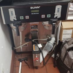 “Bunn Dual TF DBC Commercial Coffee Maker, High Volume Brewer, Restaurant Ready”