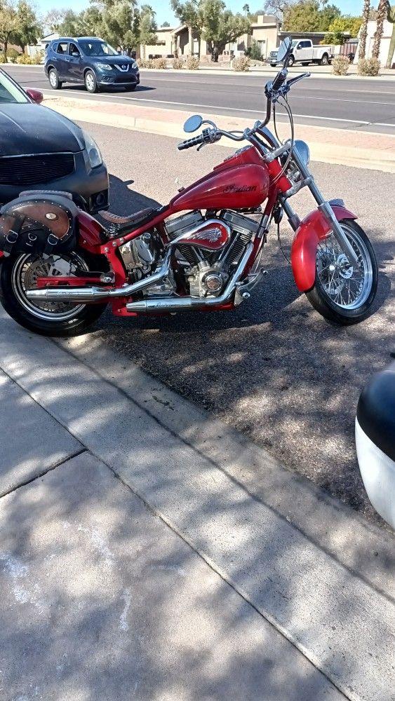 2002 Indian Scout 100 year anniversary