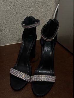 bedazzled heels