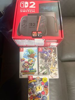 Nintendo Switch 2 Brand New with 5 Games 430