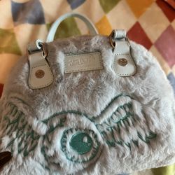 Von Dutch Baby Blue Fluffy Bowler Bag for Sale in Riverside CA OfferUp