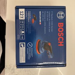 Open Box 12v Bosch Sander 