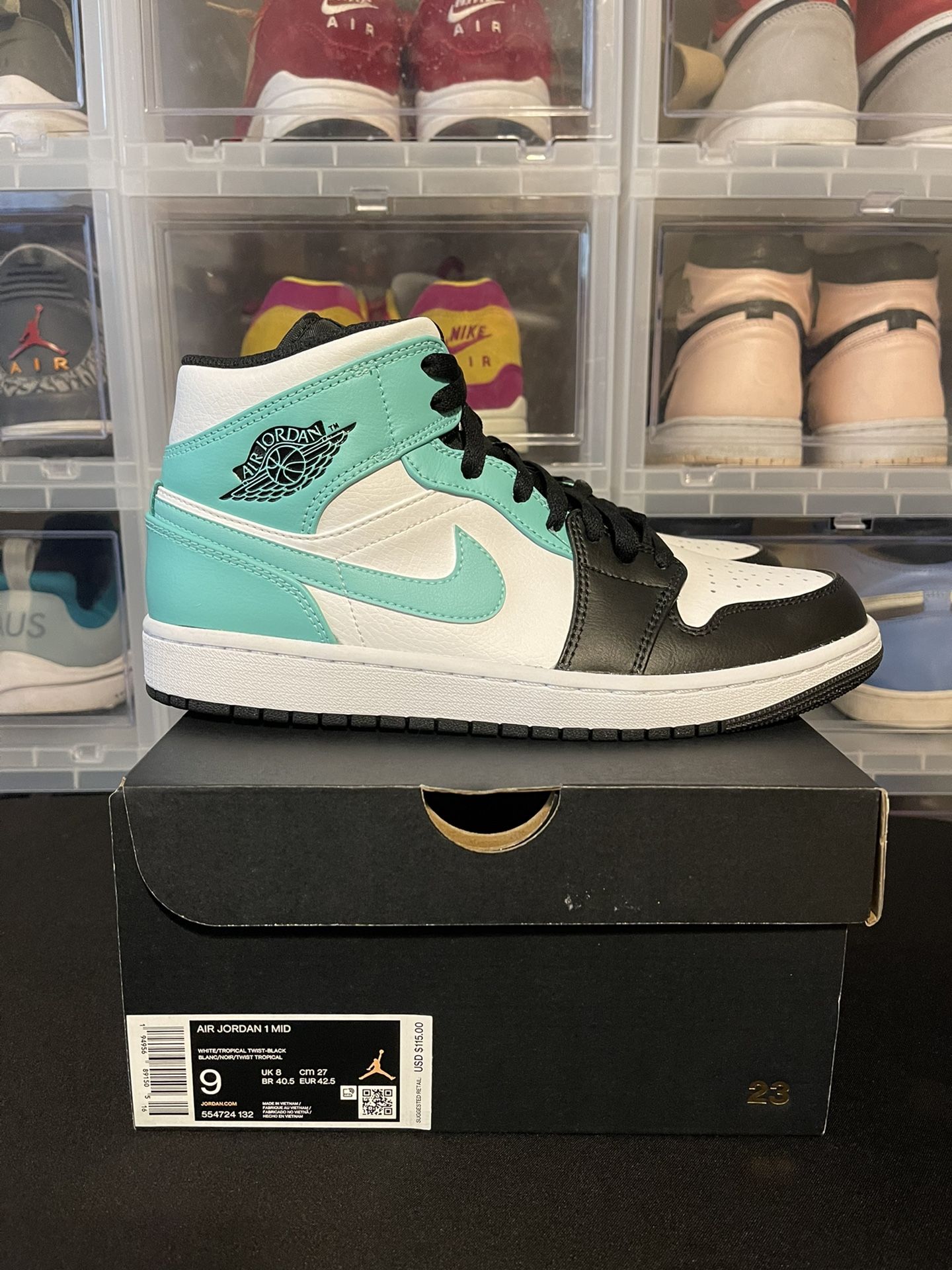 Air Jordan Mid “Igloo ” Size