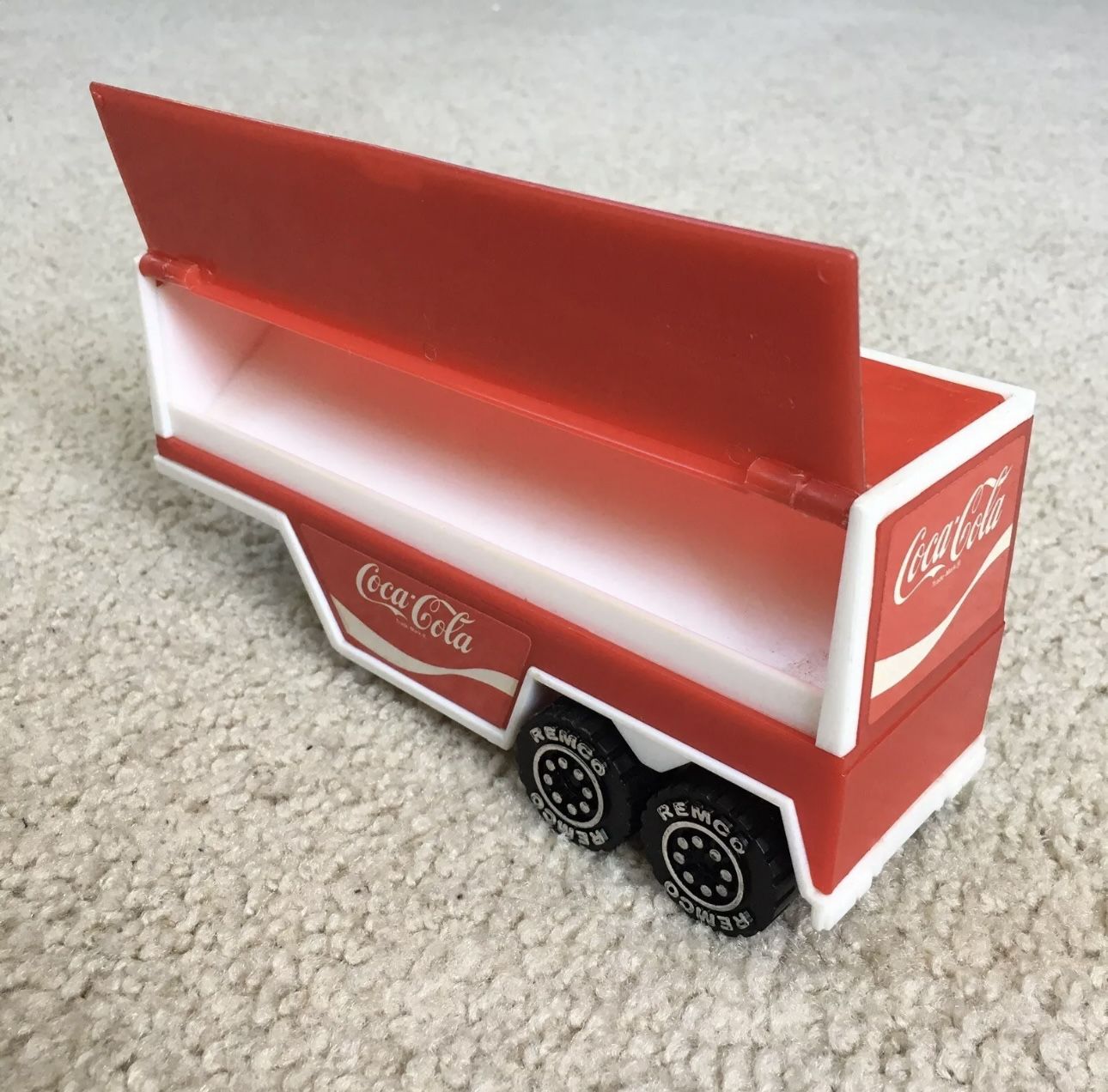 Vintage 1987 Remco COCA-COLA Trailer - Coke Soda Pop - TRAILER ONLY AS SHOWN!!