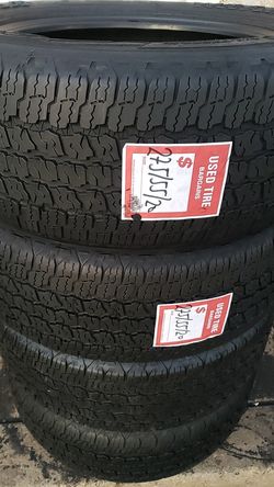 Four matching Goodyear tires for sale 275/55/20