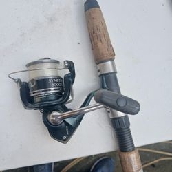 Shamano Symetre 3000 FL Reel Ugly Stick Rod
