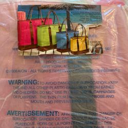 4 Tote Bags With Coin Purse