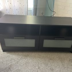 IKEA TV Stand With Two Drawers 