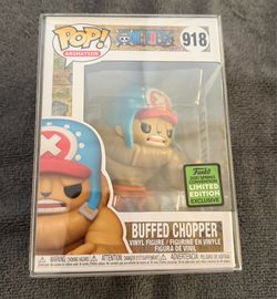Funko Pop One Piece Buffed Chopper #918 Spring Convention Exclusive w/ Protector