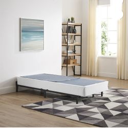 7.5" Half-Fold Metal Box Spring, Twin, New in Box