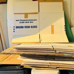 14 Free Moving Boxes & 2 Picture Packers 
