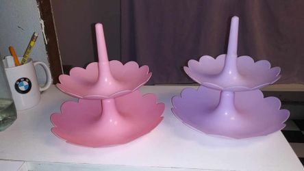 Two decorative trays