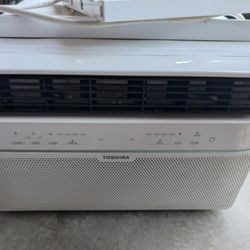 8,000 BTU 115-Volt Smart Wi-Fi Touch Control Window Air Conditioner for up to 350 sq. ft. in White
