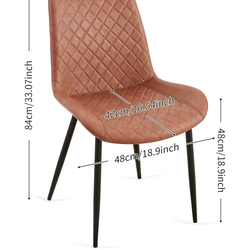 New Modern Dining Chairs Set 4