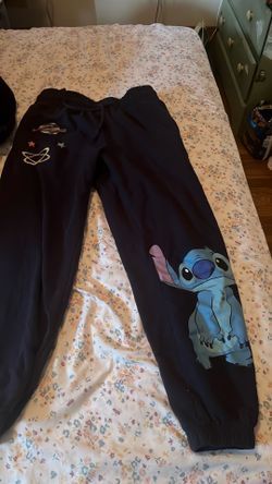 Stitch sweat pants size Medium