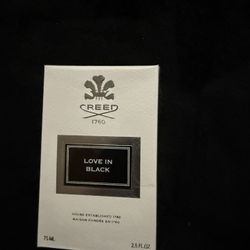 Creed Love in Black