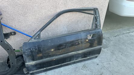 1990 Honda CRX Driver Door For Door Mounted Seatbelt